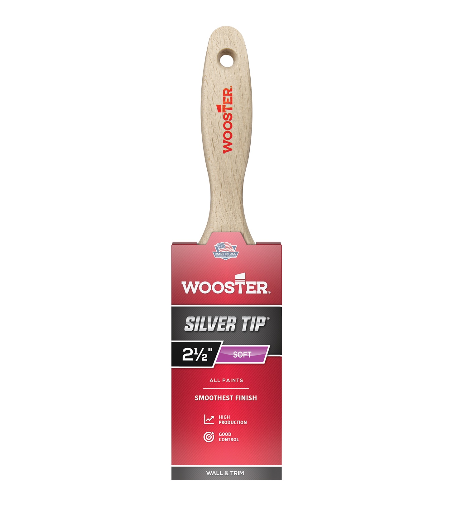 Wooster Silver Tip® V 65mm  Paint Brush
