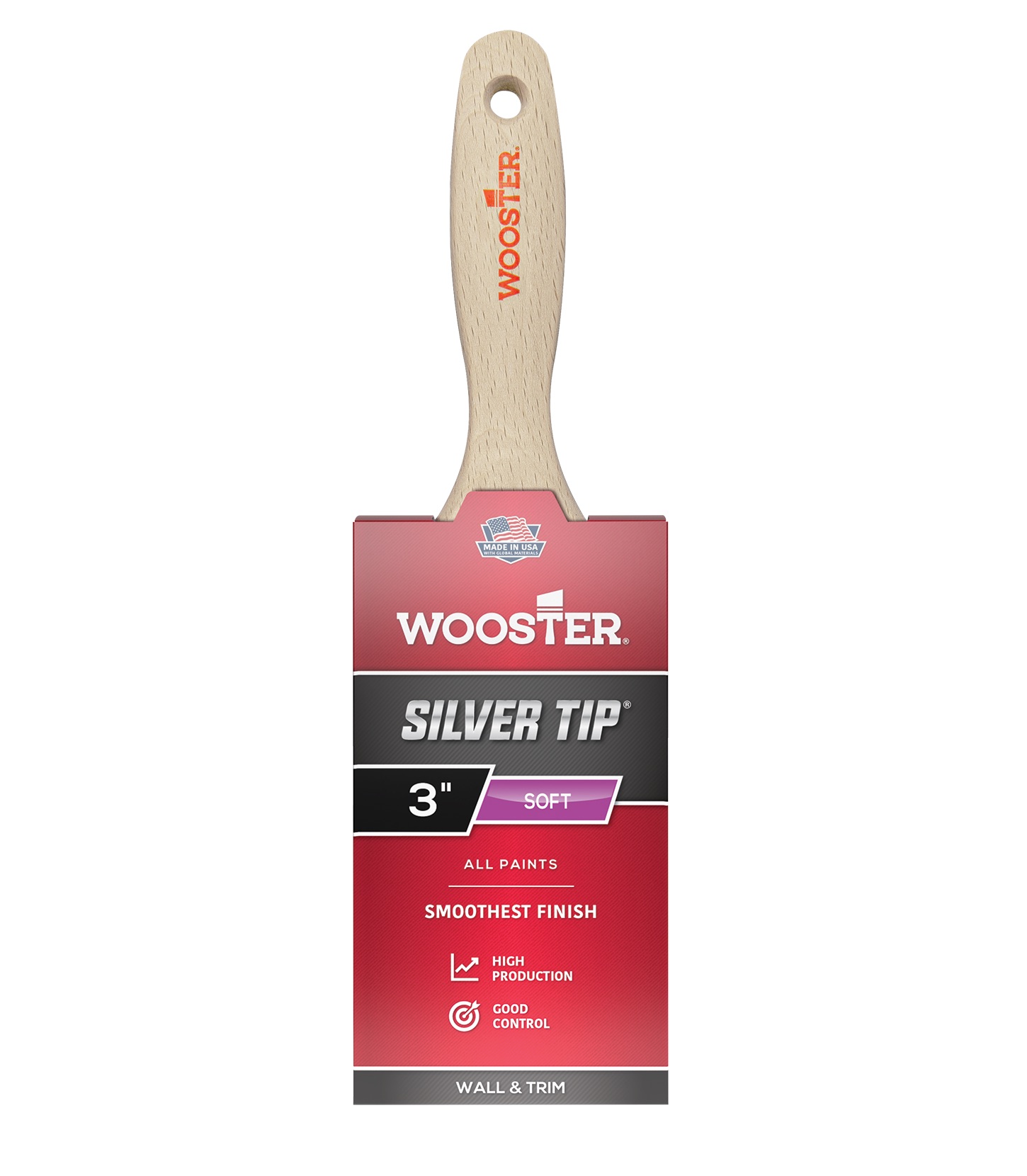 Wooster Silver Tip® V 75mm  Paint Brush