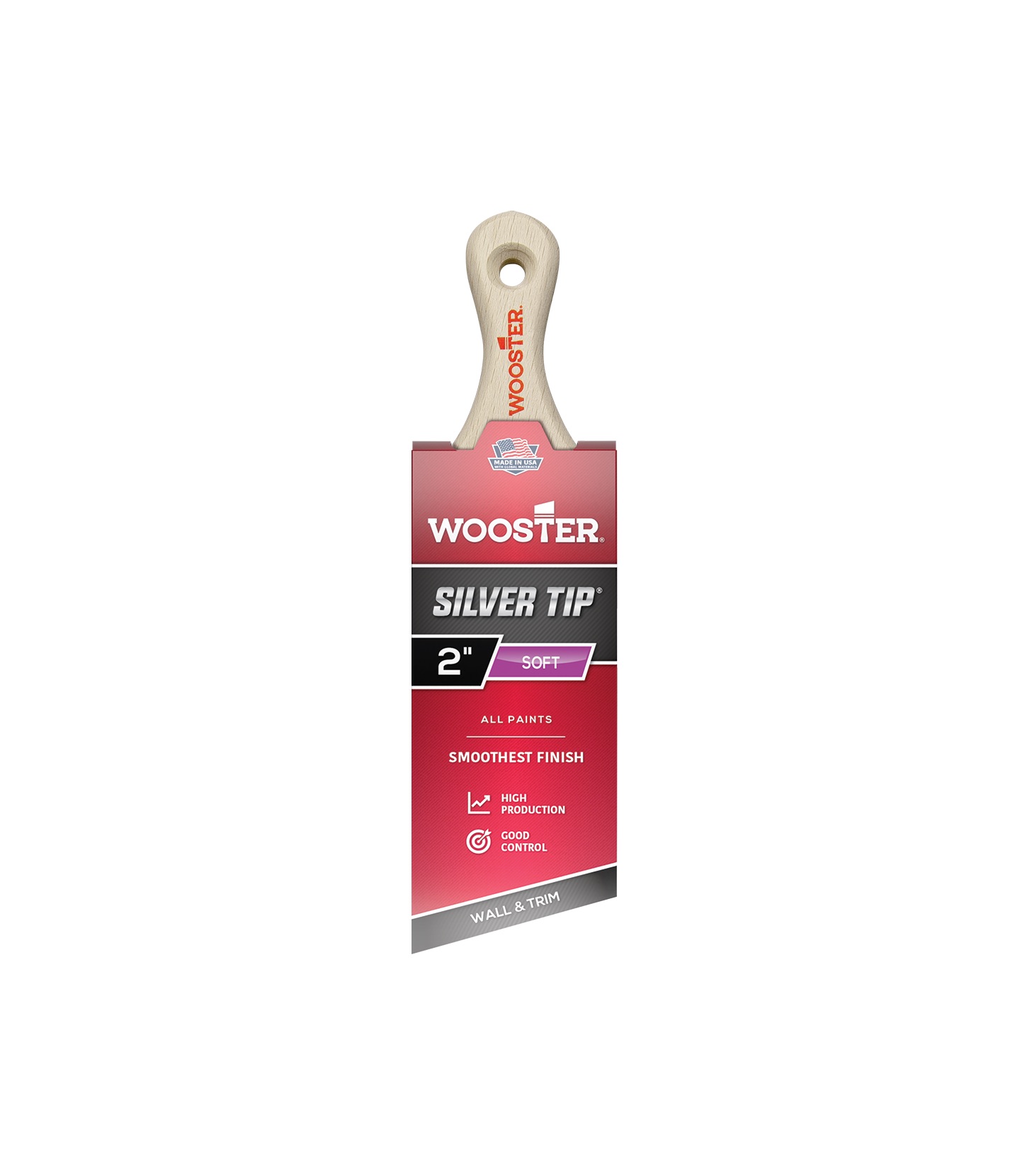 Wooster Silver Tip® Soft Shortcut®  Paint Brush 50mm