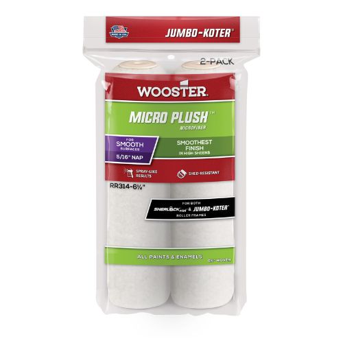 Wooster Jumbo-Koter® Micro Plush™ Roller Sleeves  165 x 8mm