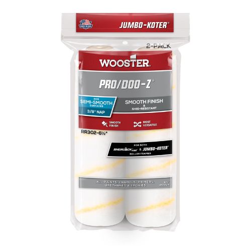 Wooster Jumbo-Koter® Pro/Doo -Z® Roller Sleeves 165mm x10mm