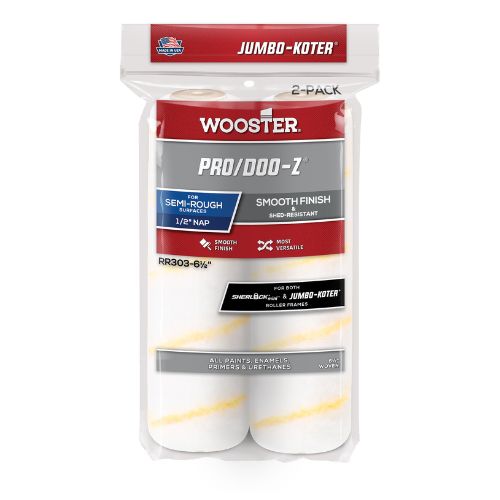 Wooster Jumbo-Koter® Pro/Doo-Z® Roller Sleeves 165mm x13mm