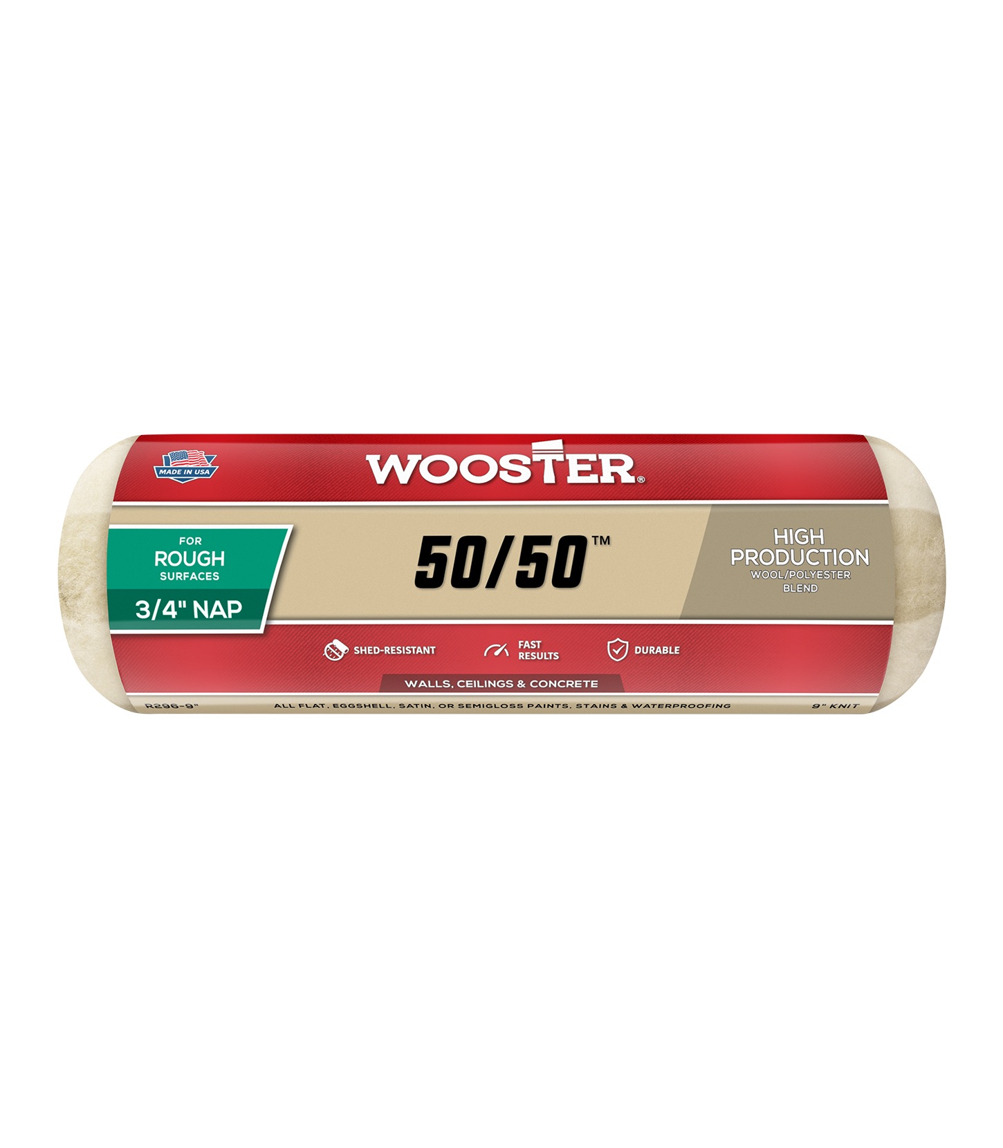 Wooster 50/50™  Lambswool 230mm x 20mm  Roller Sleeve