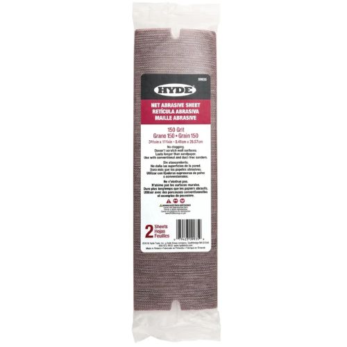Hyde Vacuum Hand Sander Net Abrasive 150g 2pk