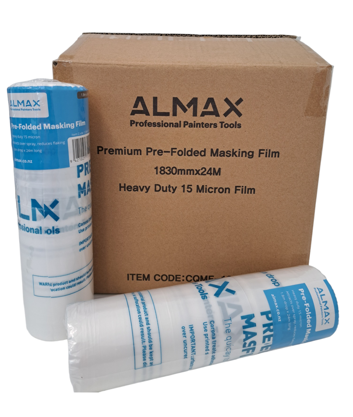 ALMAX Heavy Duty Pre-Folded Masking Film