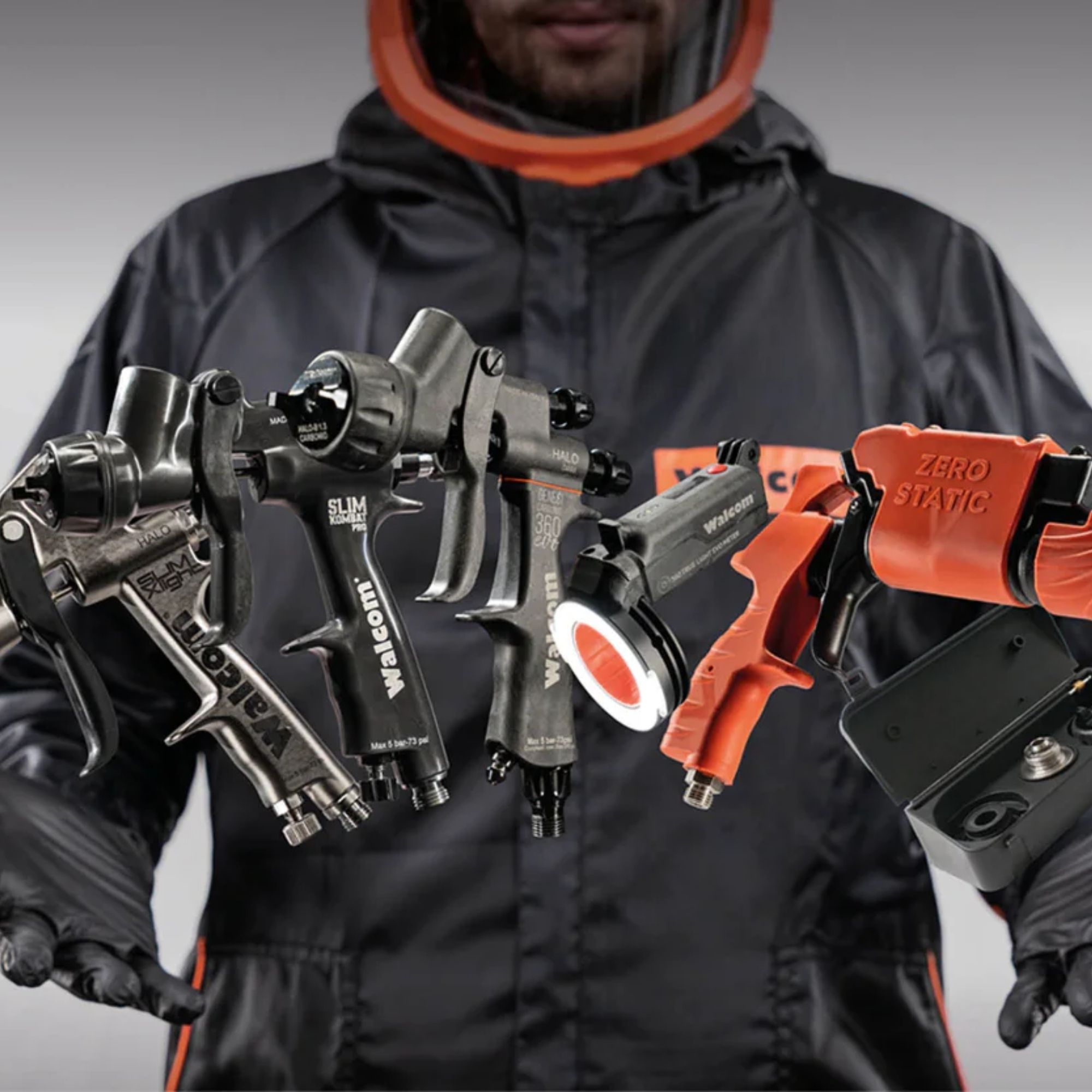 World Class Spray Guns - Walcom